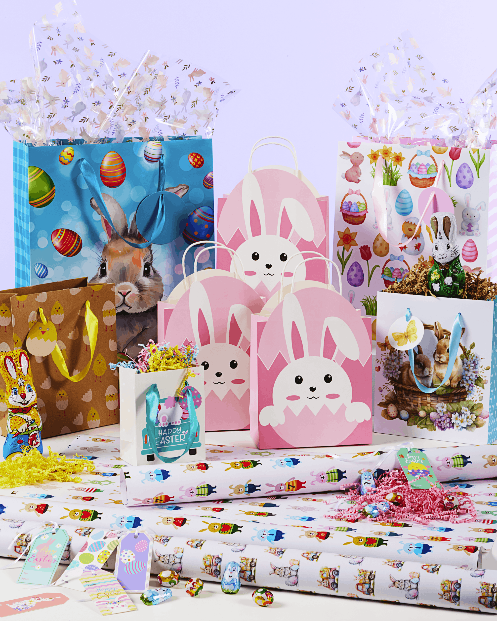 Easter bags and wraps